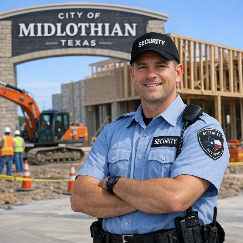 Unarmed Security Guard Services in Midlothian, TX