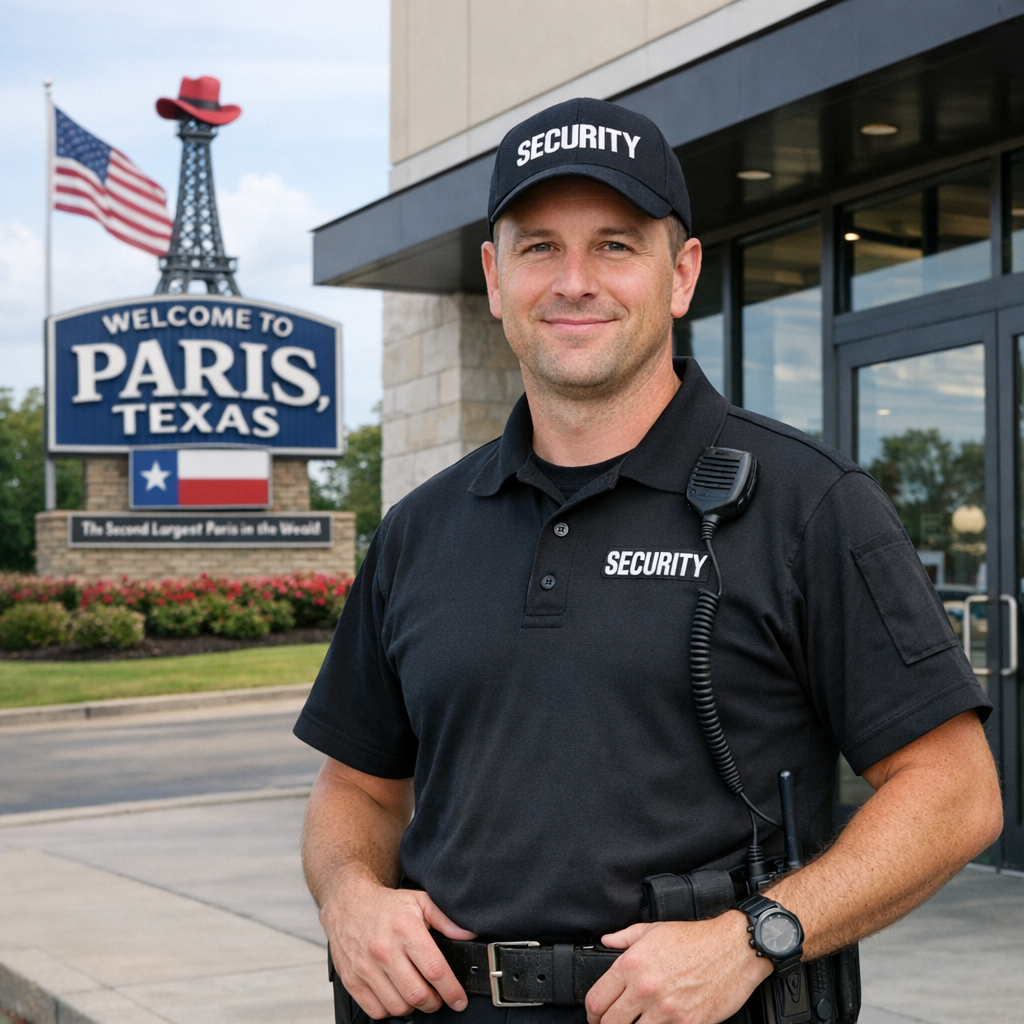 Unarmed Security Guard Services in Paris, TX