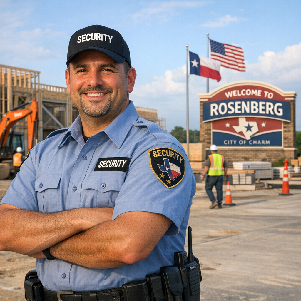 Unarmed Security Guard Services in Rosenberg, TX