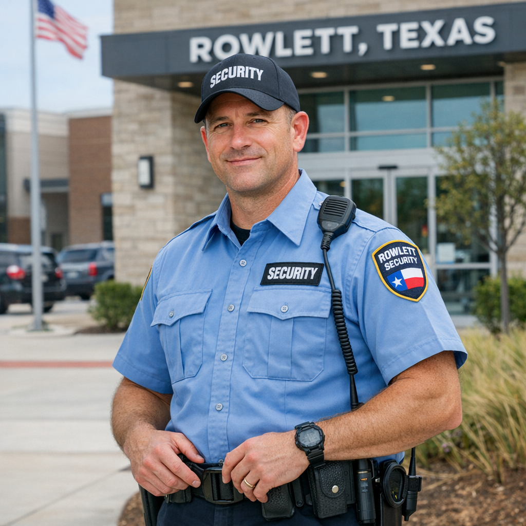Unarmed Security Guard Services in Rowlett, TX