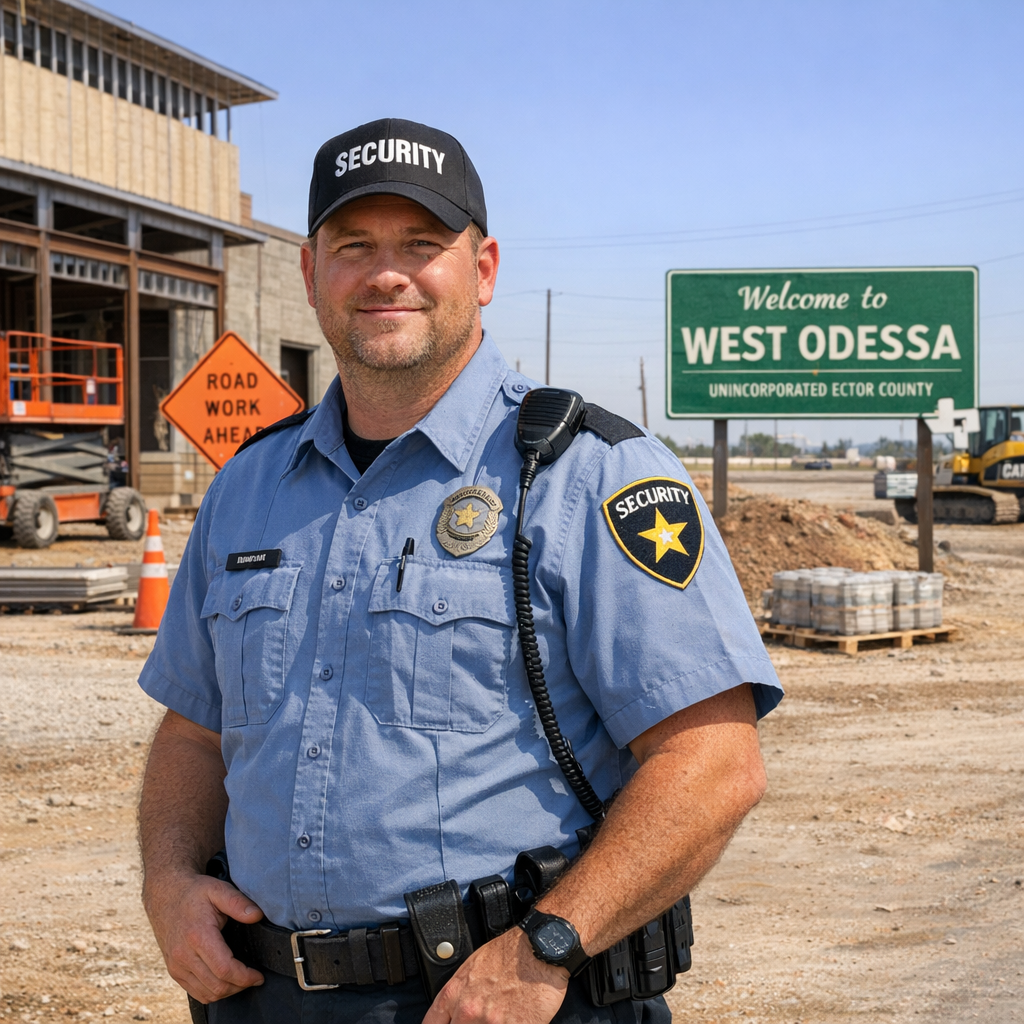 Unarmed Security Guard Services in West Odessa, TX